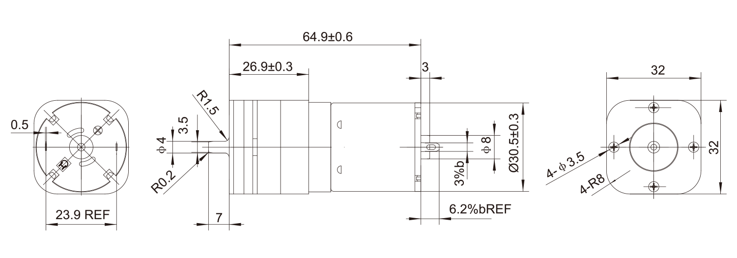 DC-Motor_134C32B-530B_Outline-drawing