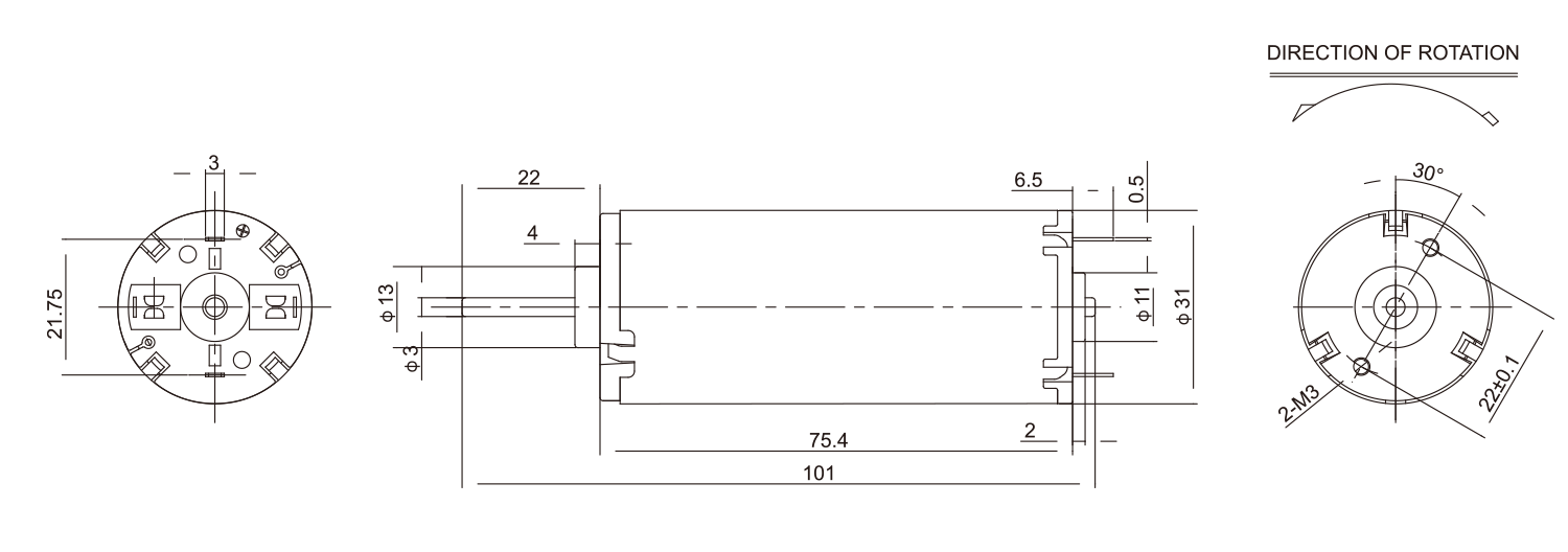 DC-Motor_RH-497_Outline-drawing